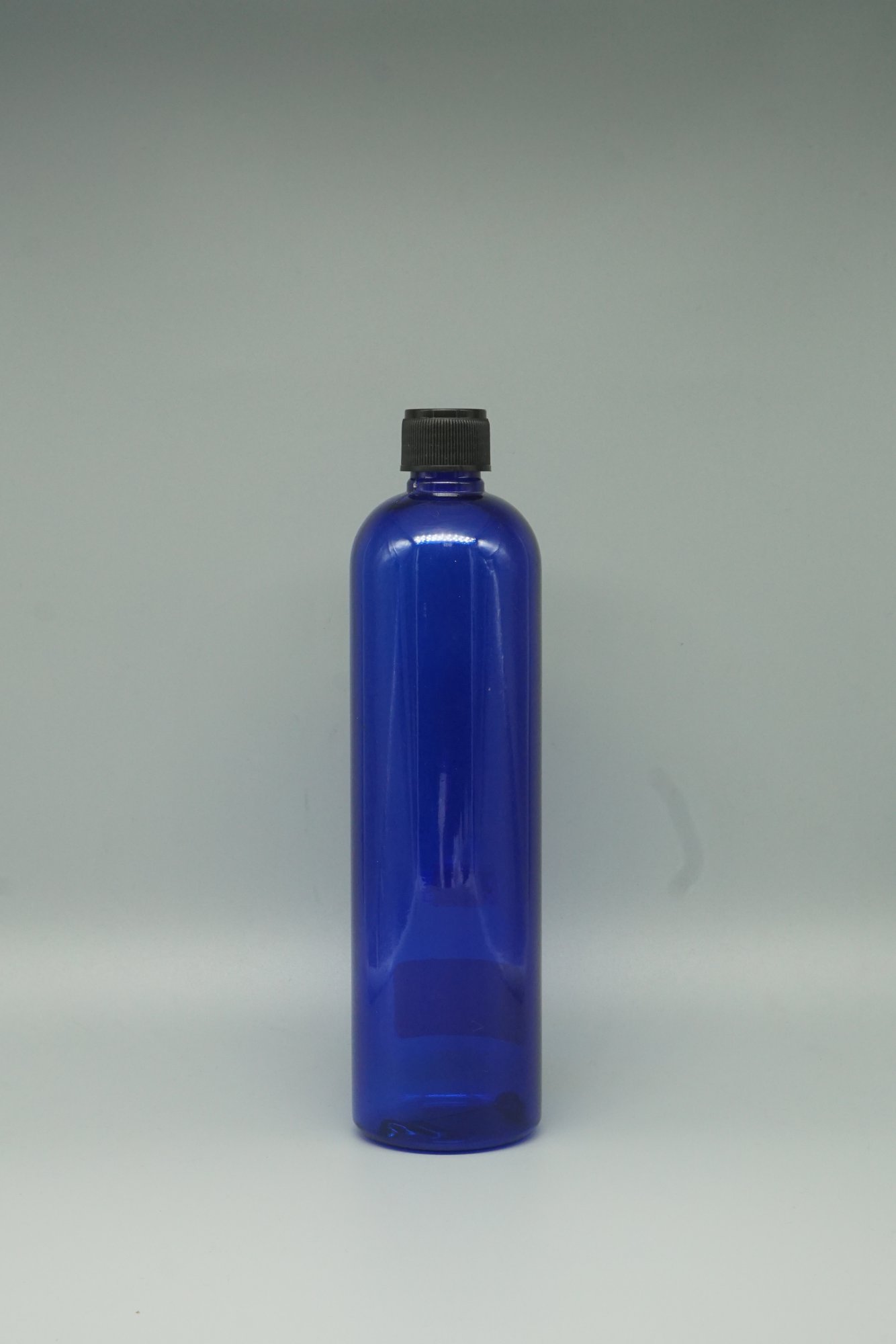 PVC 長形透明圓瓶 500ML